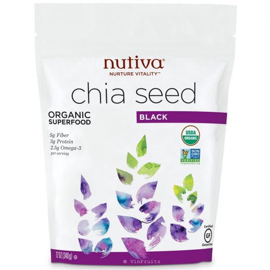 Hạt chia Nutiva Chia seeds Mỹ - Vinfruits