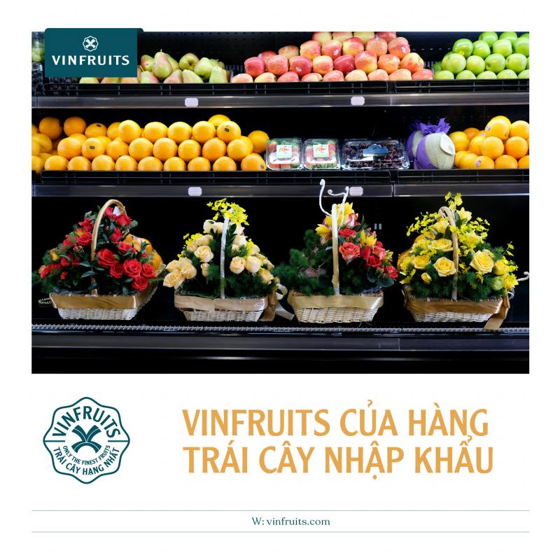 VinFruits là một số ít các cửa hàng trái cây nhập khẩu uy tín tại tphcm