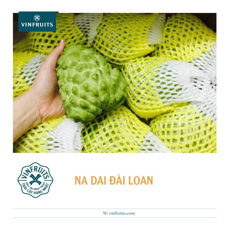 Na Đài Loan giá dao động 300.000 - 350.000 đồng một kg.