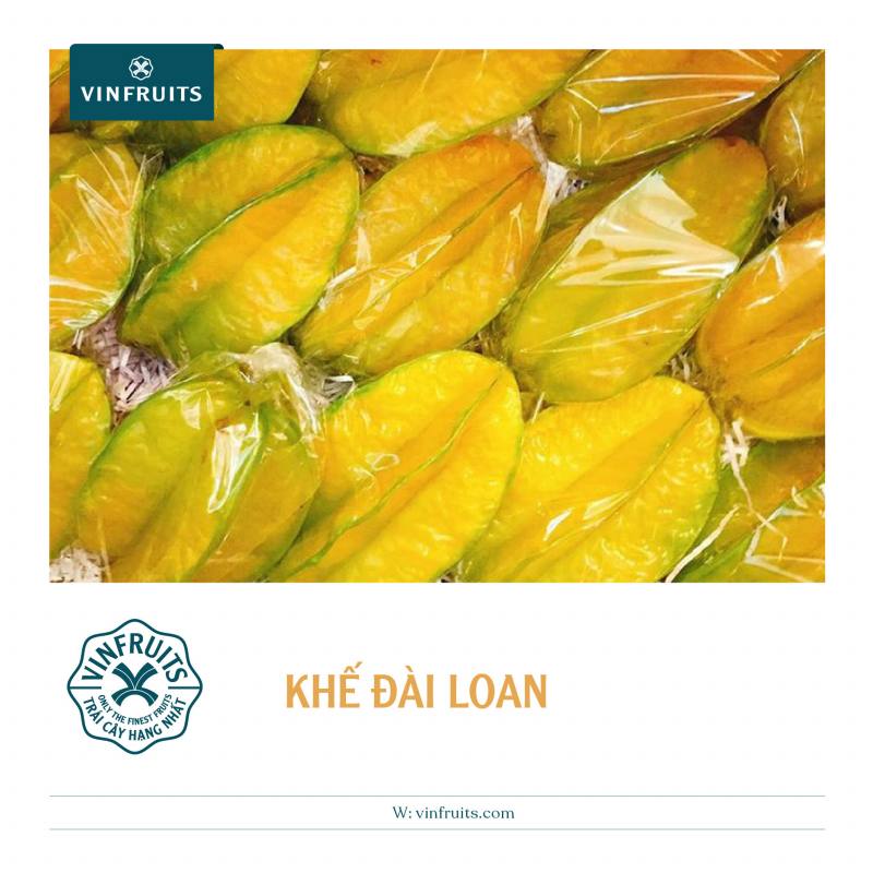 Do trọng lượng lớn, mỗi quả khế Đài Loan có giá từ 100.000 đồng trở lên.