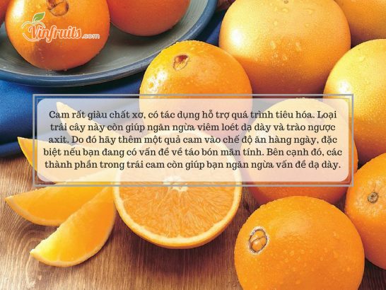 Ăn cam rất tốt cho sức khỏe - Vinfruits