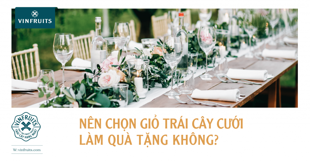 giỏ trái cây cưới