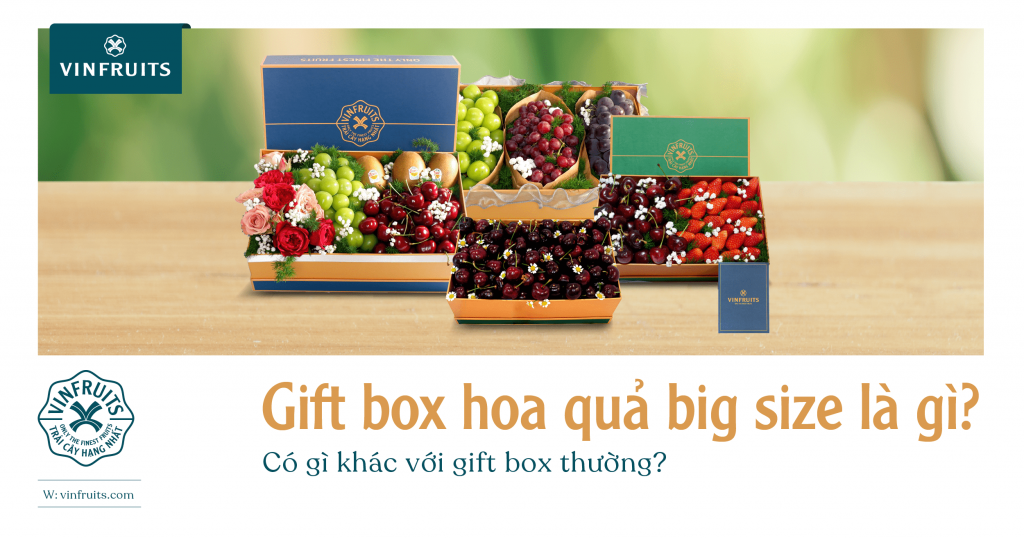 Gift box hoa quả big size là gì? Có gì khác với gift box thường?