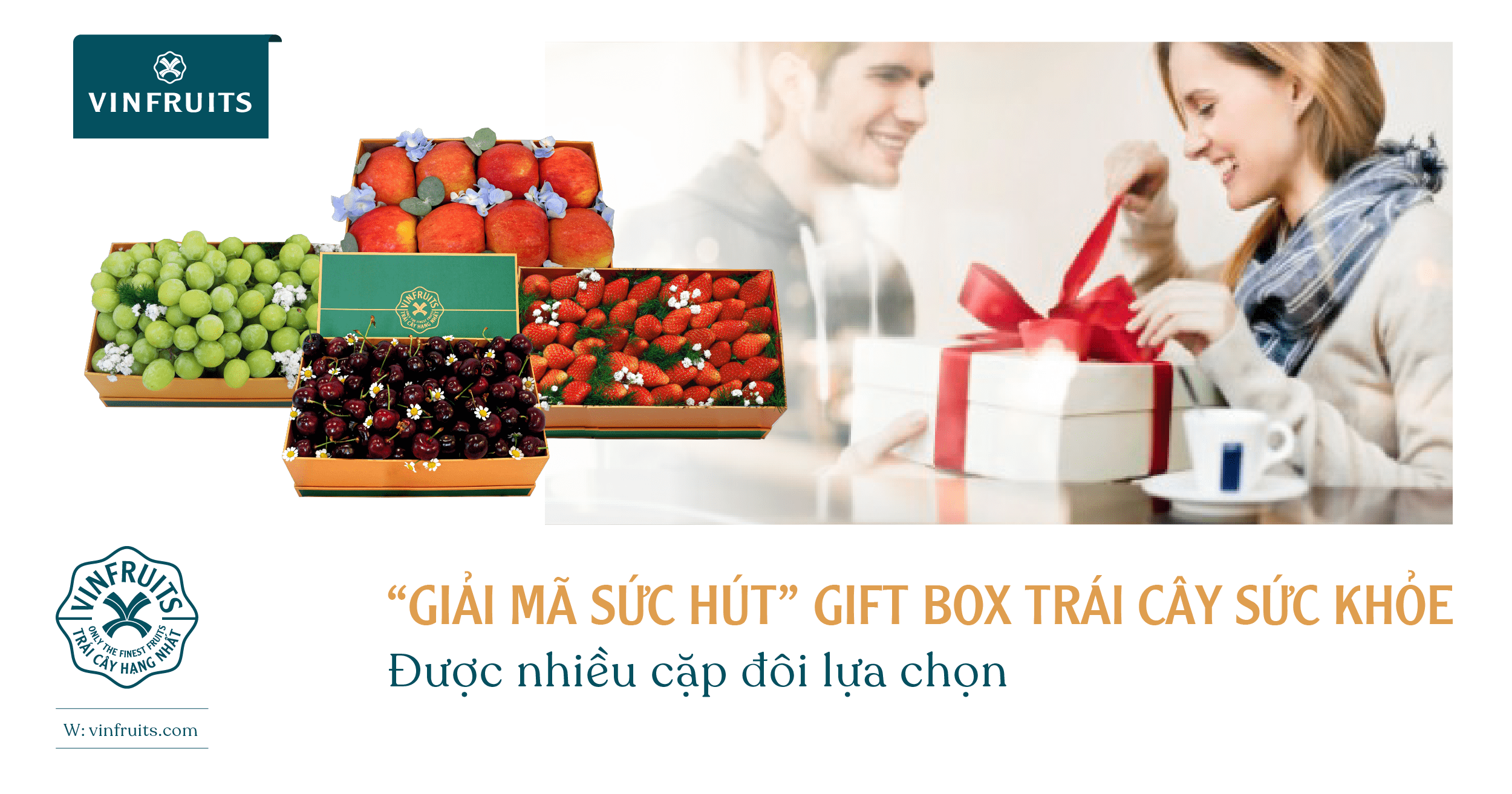 “Giải mã sức hút” gift box trái cây được nhiều cặp đôi lựa chọn