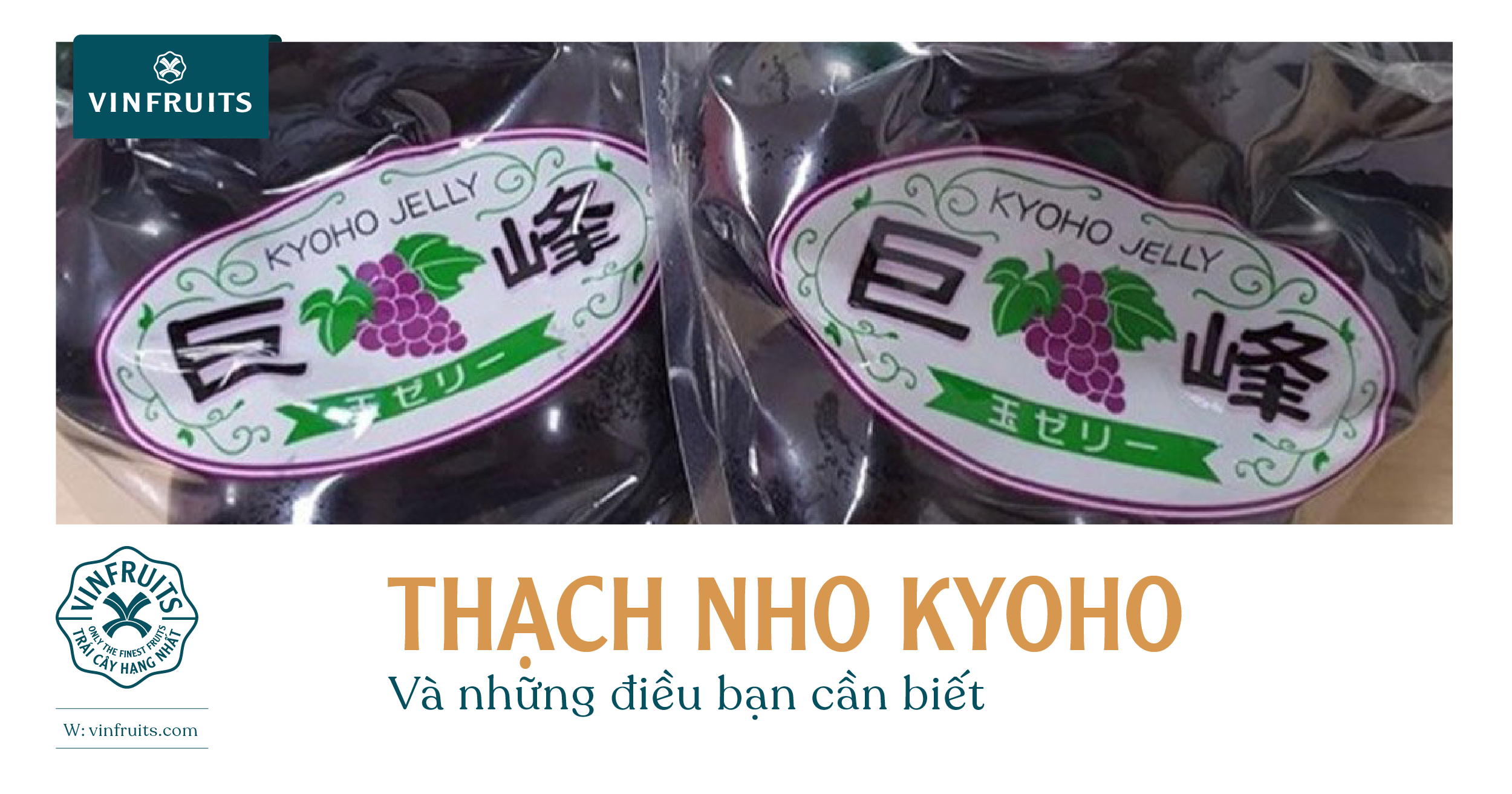 Thạch nho Kyoho và những điều bạn cần biết