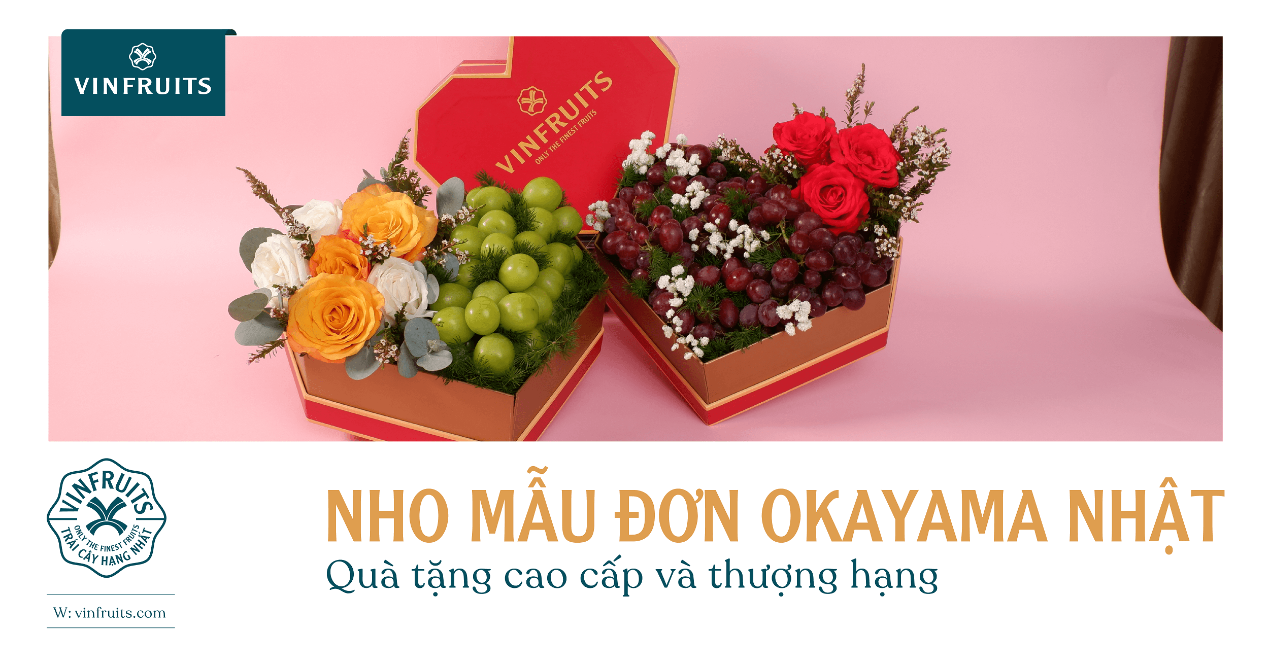 Nho mẫu đơn Nhật – Quà tặng cao cấp và thượng hạng