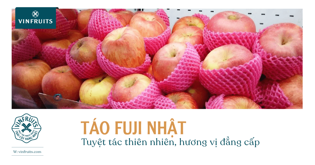 Táo Fuji Nhật – Tuyệt tác thiên nhiên, hương vị đẳng cấp
